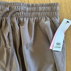 LEG3ND Taupe Active Drawstring Shorts
